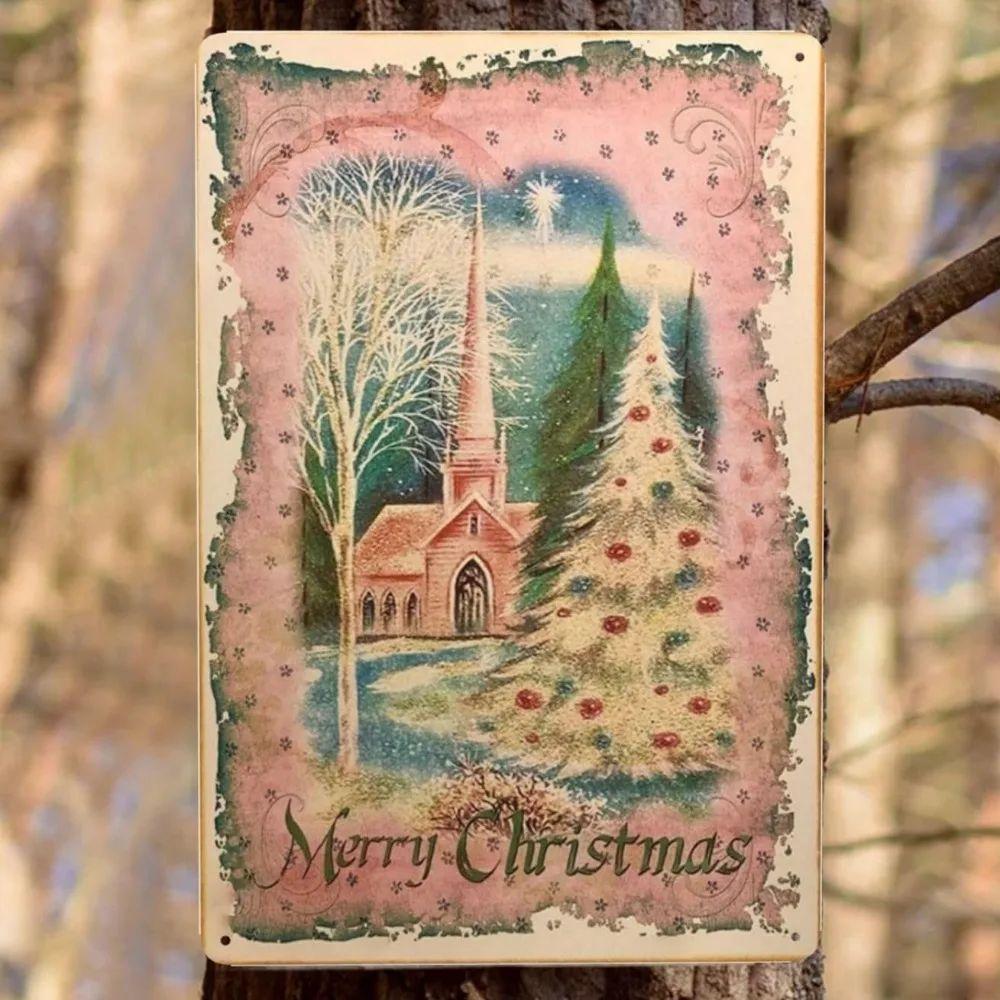 Ретро металлические картины, мебель, украшение гостиной 20x30см