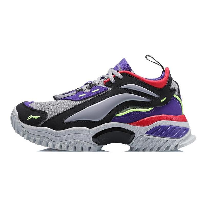 Коллекция Li Ning Недели моды в Париже, стиль с показа, Коровья замша, Аврора Скайуок AGLN242-4