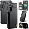 For Samsung Galaxy S24 Phone Case CASEME C22 Leather Back Cover with RFID Blocking Card Slots