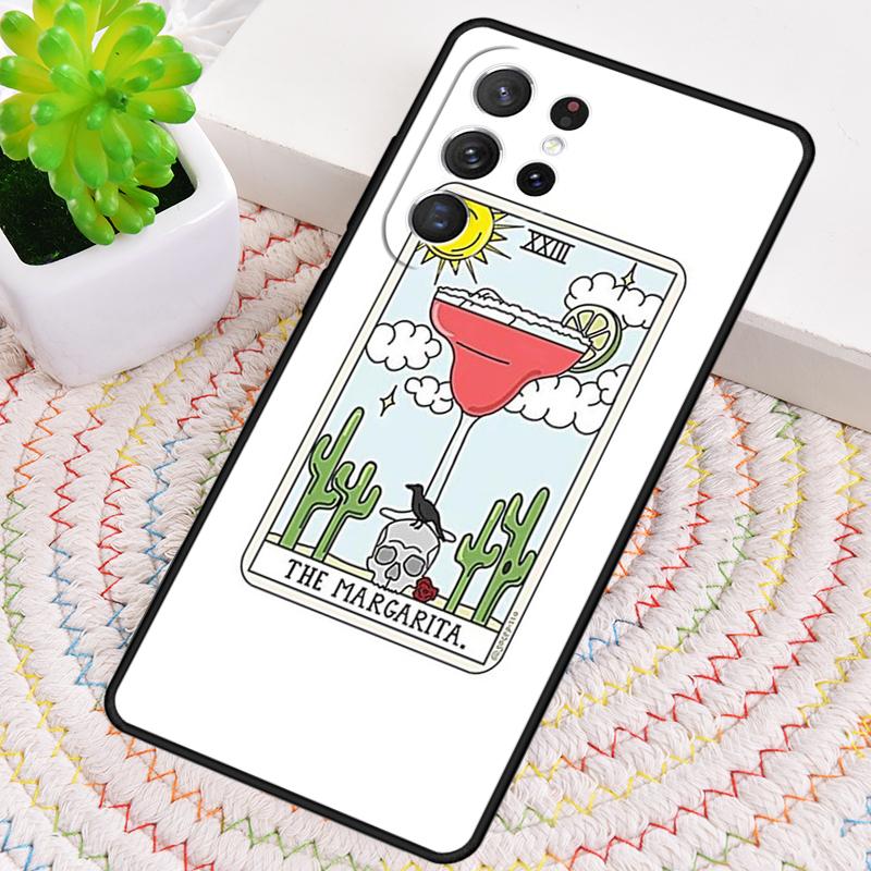 CAKE COFFEE Чехол-карта Таро Боба для Samsung Galaxy note 10 pro S26 Ultra S23 S24 FE S25 S21 S22 PLUS ударопрочный
