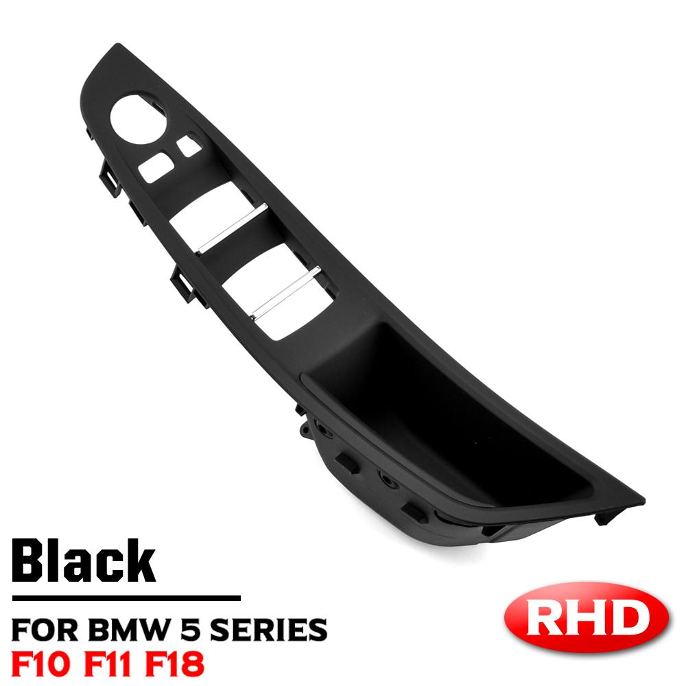 MLKQ6 RHD Right Driver Car Interior Door Handle Armrest Panel Pull Trim Cover Set For BMW 5 Series F10 F11 520i 523i 525i 528i 530i