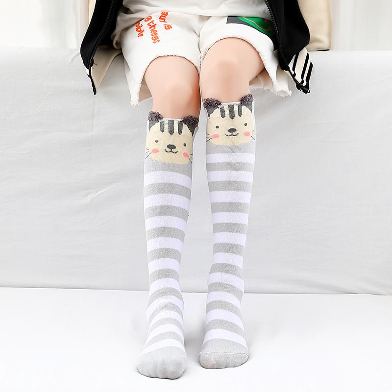 Infant Girls Warmer Ankle Lovely Cartoon Over Knee Socks for Baby Girls Unicorn Knee Long High Toddler Child Colorful Socks