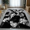 Модный B-BTS Kpop Звезда Гостиная Нескользящий Ковер Мягкий Ковер для Спальни Детской Игровой Комнаты Дивана, Домашний Декор Придверный Коврик Подарок