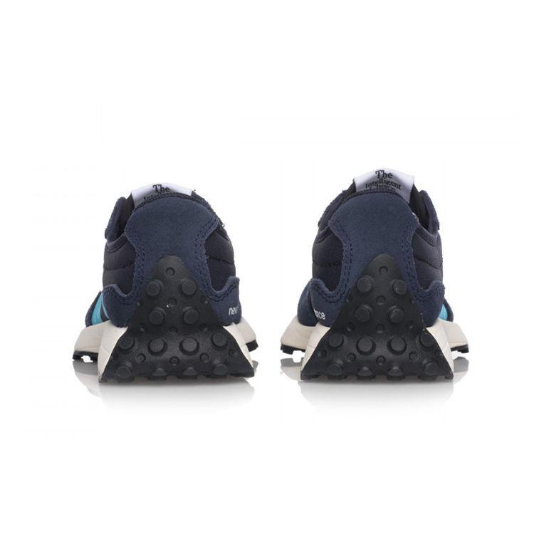 New Balance Nb 327 Кроссовки детские с круглым носком, на шнуровке, с низким верхом, для бега, синие PH327FD