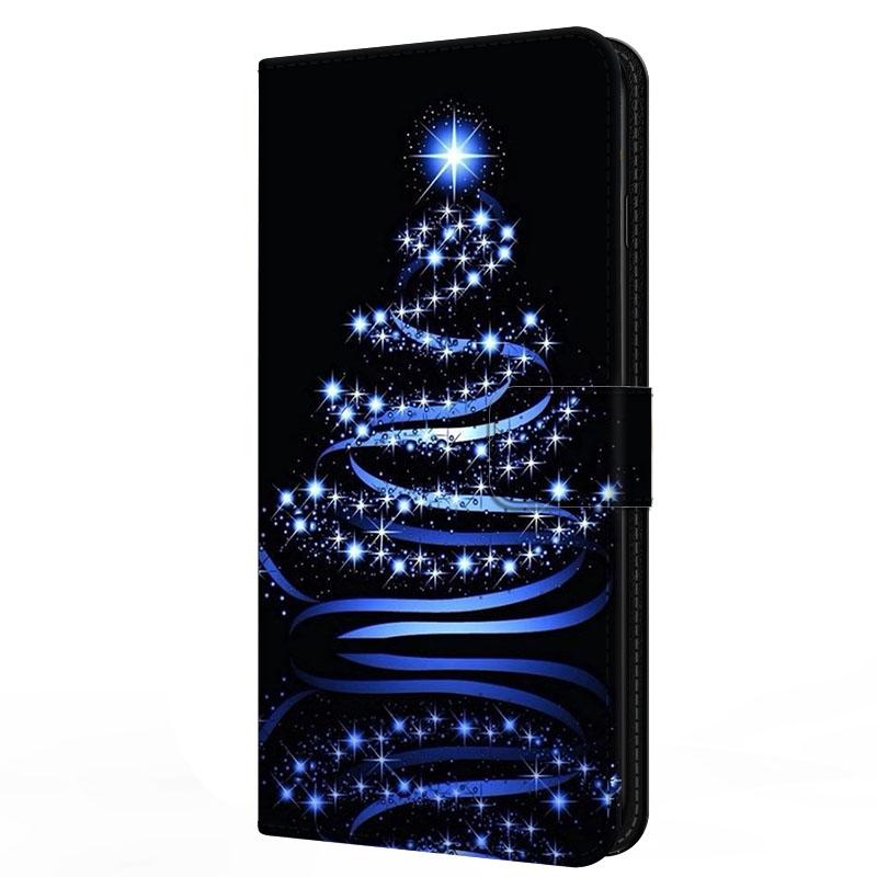 Чехол для Xiaomi Poco F7 F 7 с подставкой-книжка из кожи Merry Christmas Магнитный кошелек-защита Redmi Turbo 4 Pro