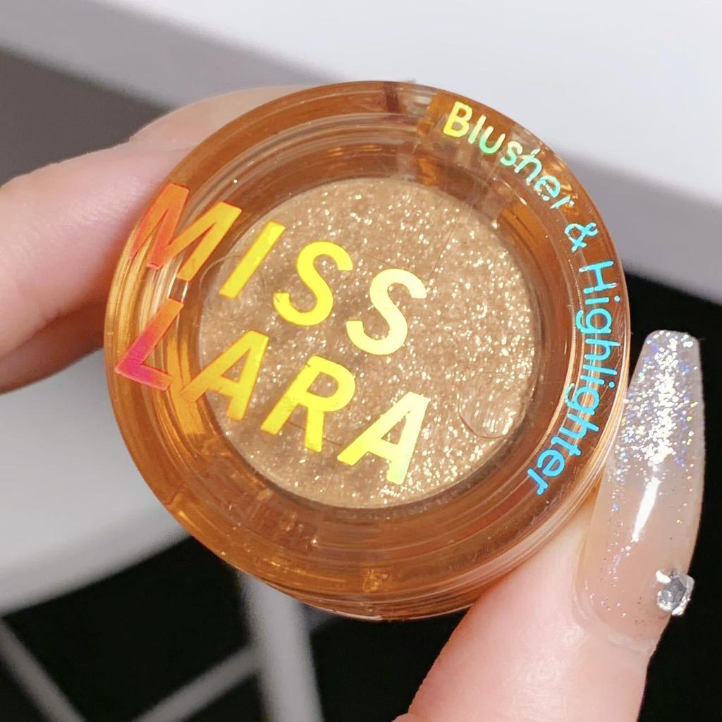 Трехслойные румяна для хайлайтера, матовые трехслойные тонкие мерцающие хайлайтеры, осветляющие, стойкие, водостойкие и невыцветающие пудры для макияжа