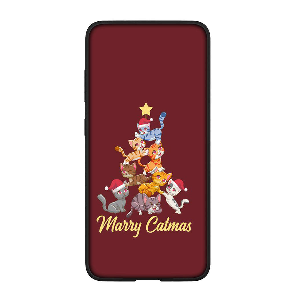Phone Case for Samsung Galaxy S25 S24 S23 iPhone 16 15 Xiaomi Redmi Note 14 13 12 16E 11 Pro Max OPPO Moto Huawei Tree Decoration Merry Christmas Deer