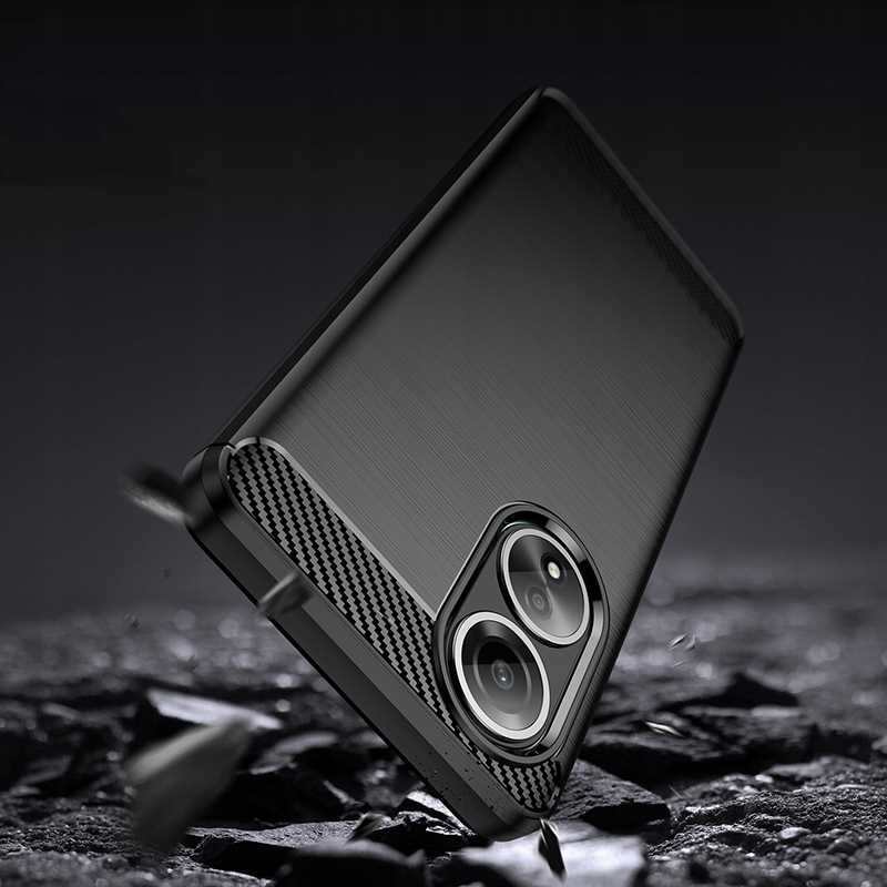 Spacecase Carbon Oppo A58 4G Black
