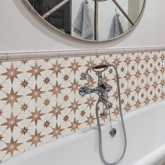 10Pcs Wall Stickers Three-dimensional Ornamental PVC Self-adhesive Kitchen Wall Backsplashes for Living