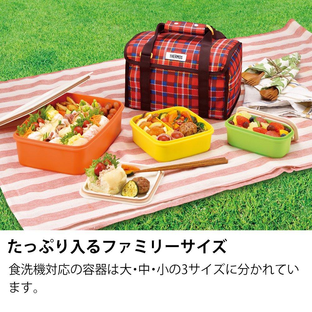 Термос Thermos Family Fresh Lunch R Box, 3,9 л, Красный, DJF-4003
