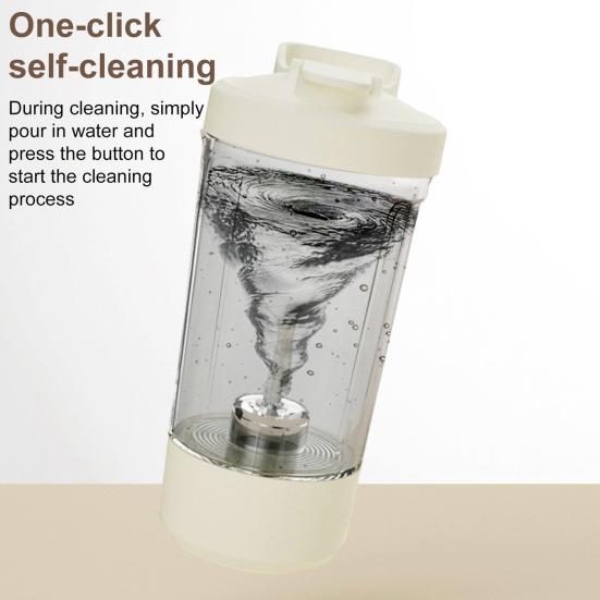 400ml Self-Stirring Automatic Shaker Cup USB Rechargeable Protein Shaker Meal Replacement Portable Sport Mixing Cup