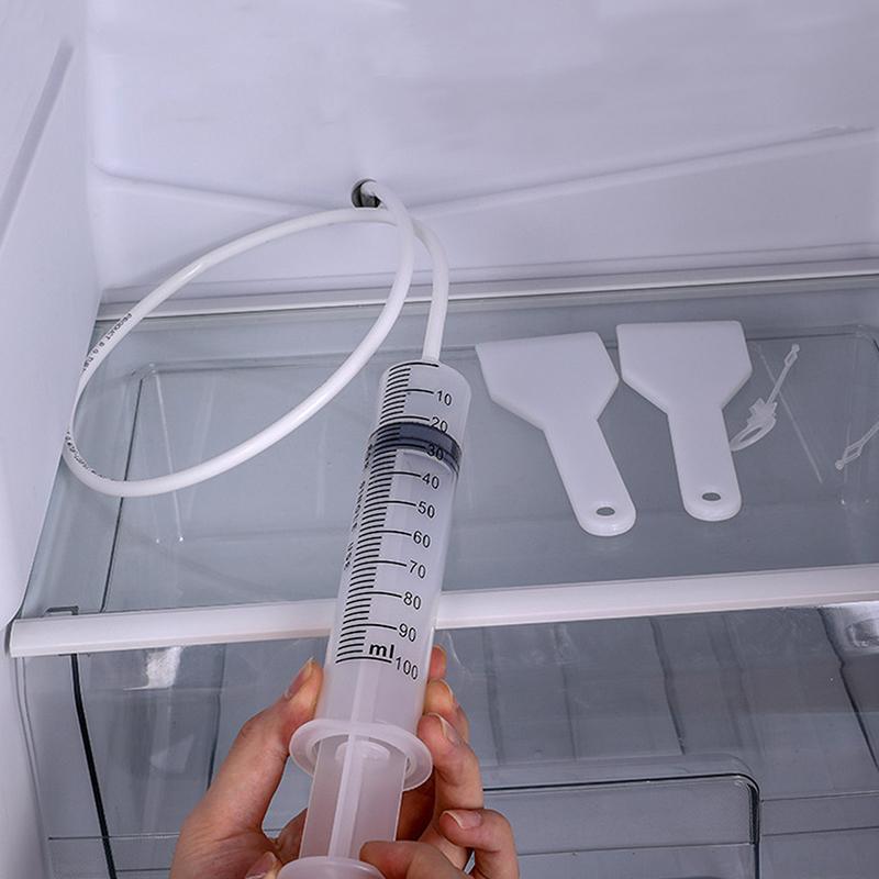 5 шт./компл. средство для удаления засоров в сливном отверстии холодильника, чистящие инструменты для драги, щетка для чистки отверстий холодильника, очиститель для слива воды для домашнего хозяйства