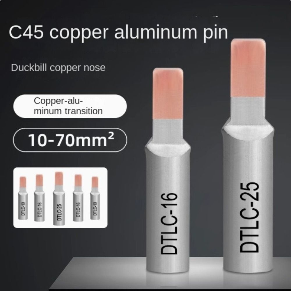 Non-Insulated Coppe Terminal Copper Terminal Lug Wire Joint Cable Wire Connector Cable