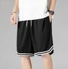 Men's Trendy Quick-Dry Ice Silk Basketball Shorts - Lightweight, Loose, Casual Summer Sportswear