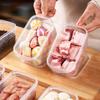 1 шт. кухонные принадлежности коробка для хранения продуктов фрукты мясо консервация холодильник органайзер контейнер