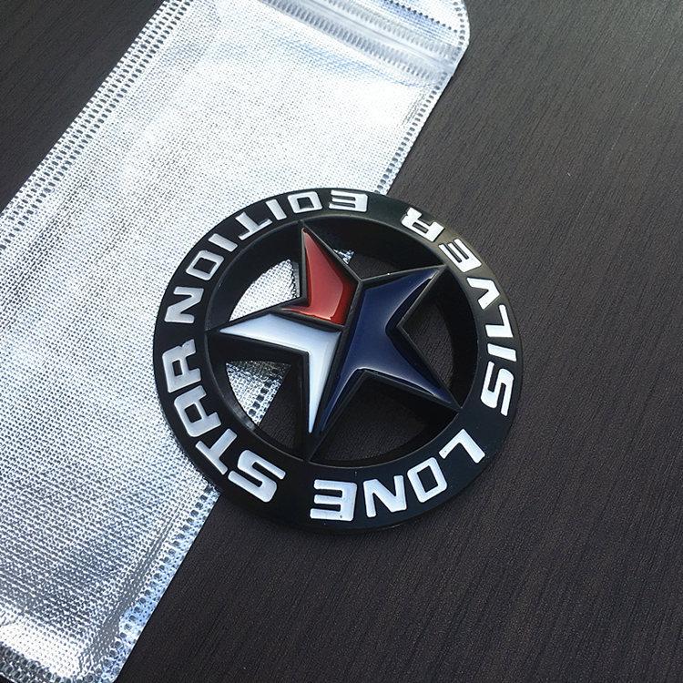 Персонализированная трехмерная наклейка на автомобиль версии Техас Модификация решетки Lone Star