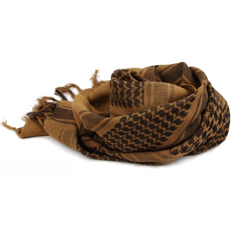 Верхний синий унисекс военный зимний шемаг тактический шарф 100% хлопок кеффия шарф-обертка для улицы походов охоты ветрозащитный шарф