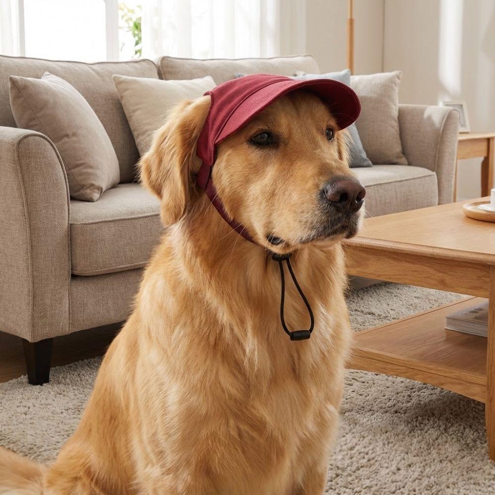 with Ear Holes Dog Sun Hat Sun Protection Dog Sunscreen Hat Handsome Summer Cat Cap  Outdoor Sports