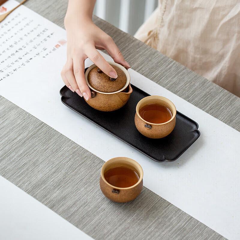 Edenus Auspicious Lingzhi Ceramic Kung Fu Tea Set