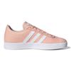 Adidas Vl Court 2.0 Удобные Повседневные Прочные Низкие Детские Кеды для Скейтбординга Розовые Детские Кроссовки GZ7661