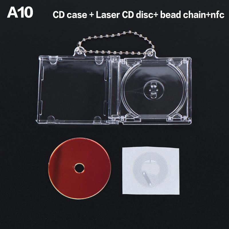 Мини NFC Функциональный Чехол для CD Диска Брелок Периферийный Альбом Держатель для Ключей Для DIY Подвеска на Рюкзак