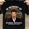 Футболка George Michael Хлопок Мужская S-234XL Футболка D778 Унисекс Футболка