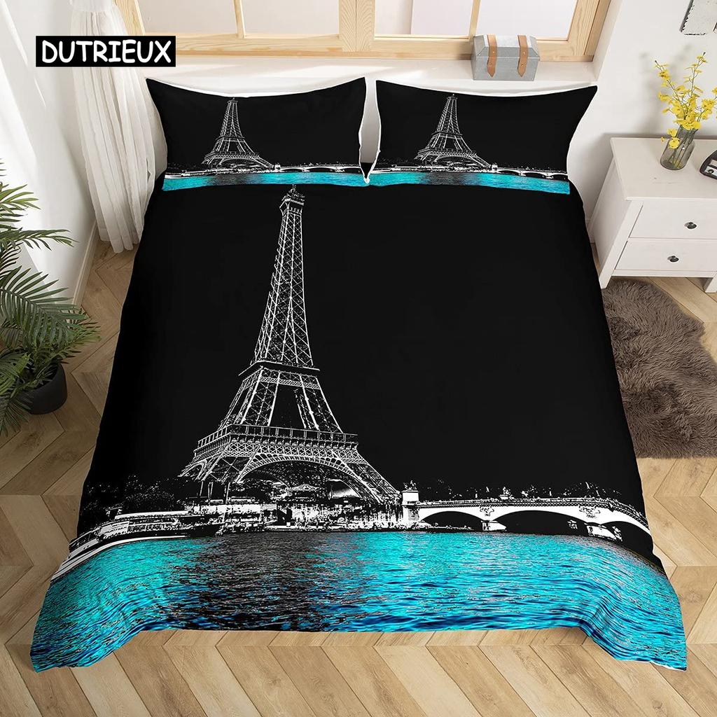 Ультрамягкий комплект постельного белья с 3D-темой «Череп» Полный/King/Queen-size Роскошный готический комплект постельного белья с черепами и костями скелета