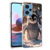 Милый маленький пингвин Чехол для телефона Для Redmi Note 13 12 14 15 Pro Plus 13R 11 11T 11E 11S 10 Pro 10S 9 9S Чехол Cell Прозрачный ТПУ Capa