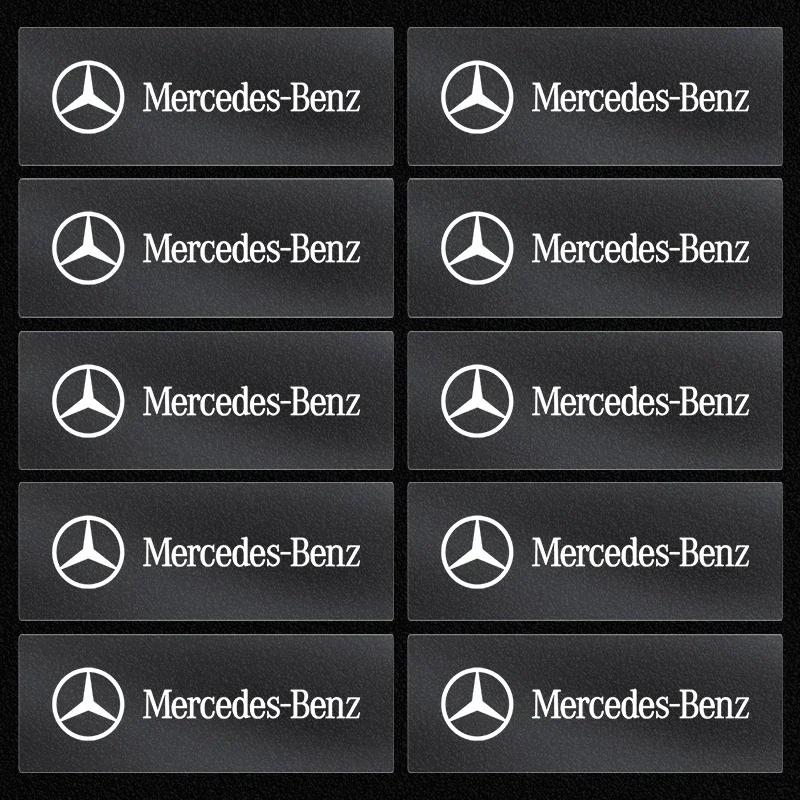 UOKOF1 W213 Hot W212 W213 Car Interior Random Stickers Car Goods Car steering wheel Decal For For Mercedes Benz AMG A B C E S CLA GLA G