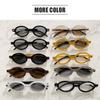 Punk Round Frame Sun Glasses Hip Hop Men's Shades Fashion Small Oval Sunglasses  for Women & Men