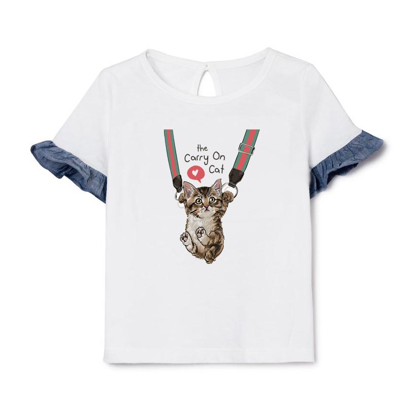 Наклейки с изображением кота для одежды, футболки для мальчиков, платья, наклейки на одежду, новый дизайн, нашивка «сделай сам», на одежду, можно стирать