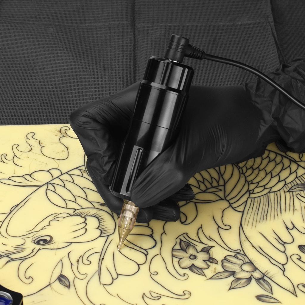 Роторная ручка для татуировки из алюминиевого сплава ATOMUS, короткая тату-машинка Penstyle, шейдерный лайнер, мощность двигателя