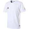 Adidas Round Neck Solid Color Short Sleeve T-Shirt Unisex Tops White FJ6227