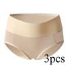 Нижнее белье Женское нижнее белье с высокой талией Чистые трусики из хлопка Большие размеры Все хлопковые бесшовные шорты Трусики