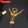 Dark Gold Wine Opener Wing Corkscrews with Beer Bottle Opener Special Zinc Alloy Kitchen Accessories Diy Gift for Wine Lover
