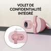 Webcam - Full HD 1080p - Logitech - Brio 100 - Microphone intégré - Rose