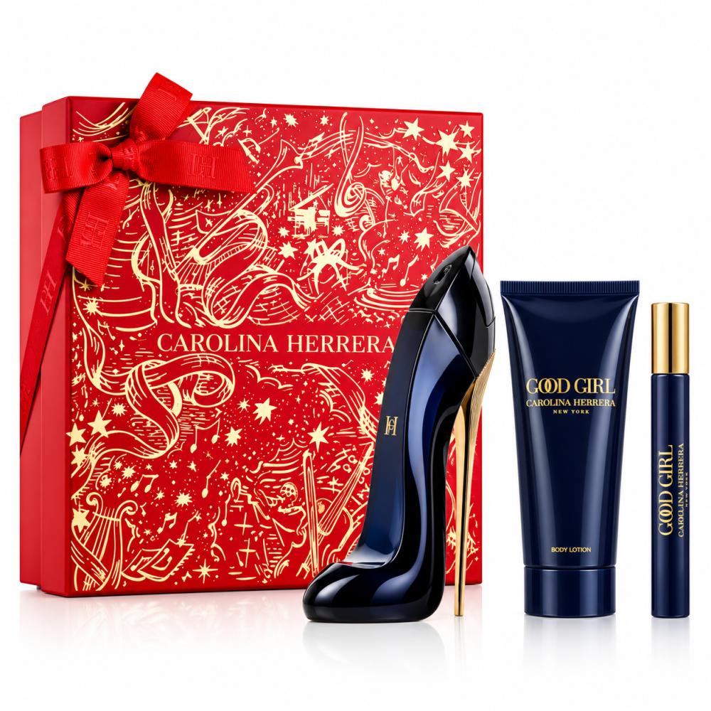 Carolina Herrera - Coffret Good Girl - Eau de Parfum 80 ml + 10 ml + Lait Corps 100 ml -