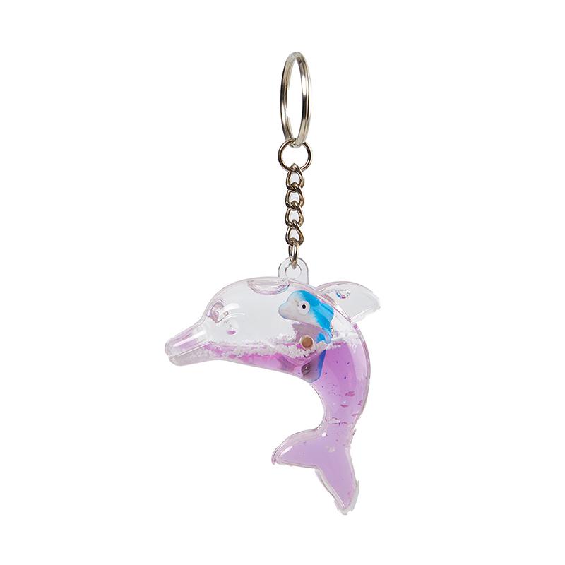 Брелок для ключей в виде дельфина Kawaii для ключей от машины, плавающая жидкость, милый кит, океан, подвеска, аксессуары, брелок для женской сумки, подвески, брелок