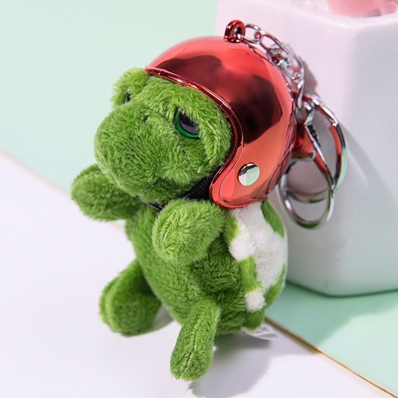 Turtle Island Cartoon Turtle Keychain: Plush Pendant & Bag Charm Doll