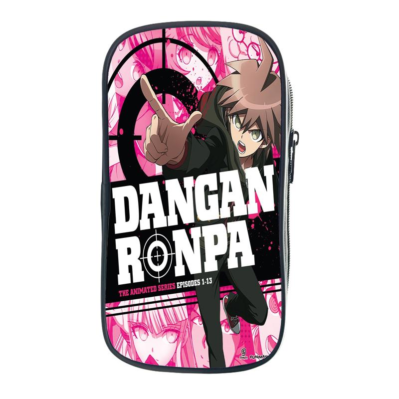 Danganronpa Monokuma пенал корейский чехол для девочек большая вместительная коробка для ручек-органайзер школьные принадлежности офисные аксессуары канцелярская сумка