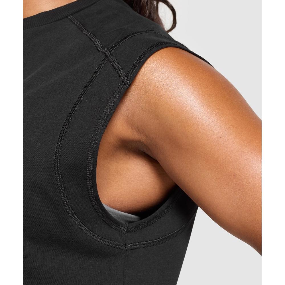 Gymshark Майка Legacy Logo Black B3b9d Bb2j