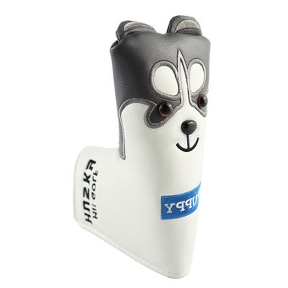 Putter Club Head Protector Golf Putter Cover Wood Head Covers Husky Design Golf Club Headcover