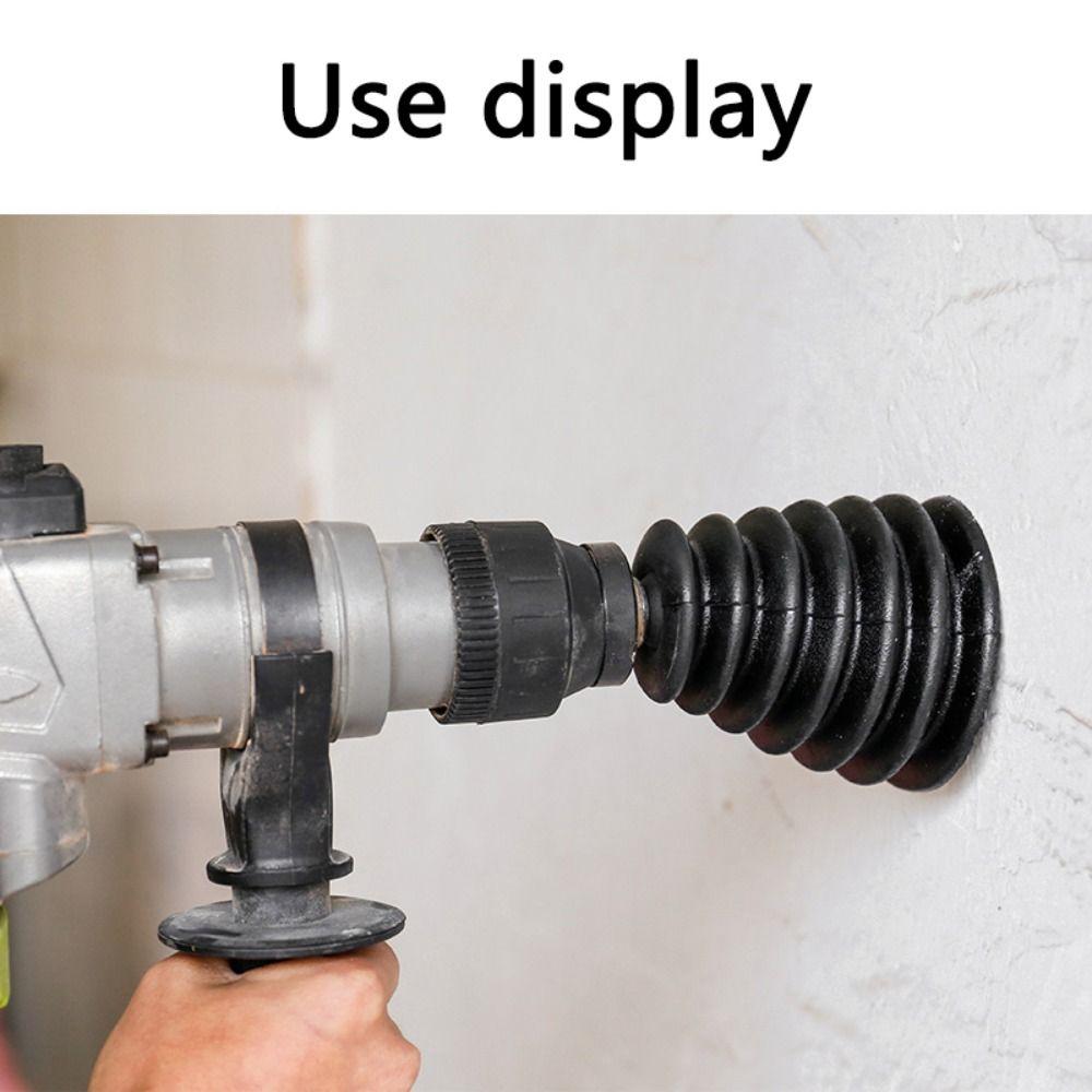 Прибор Аксессуары для электроинструментов Резиновый ударный молоток Перфоратор Пылесборник Электрическая дрель Пылезащитный кожух Сборный пепельник