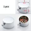 1PC Faucet lever handles for bathroom hot cold shower control water tap valve core handle zinc alloy single lever accessories