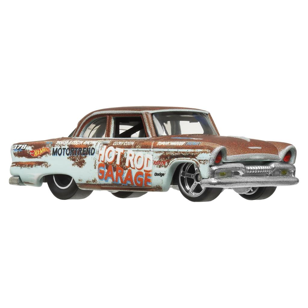 Hot Wheels Boulevard 1955 Plymouth Savoy игрушечная мини-машинка для детей от 3 лет и старше коричневого цвета HRT58