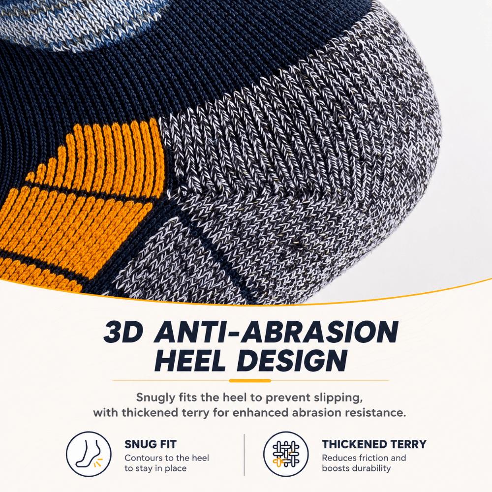 Thickened Winter Ski Socks Breathable Knee High Socks Fashion Compression Socks  for Cold Weather