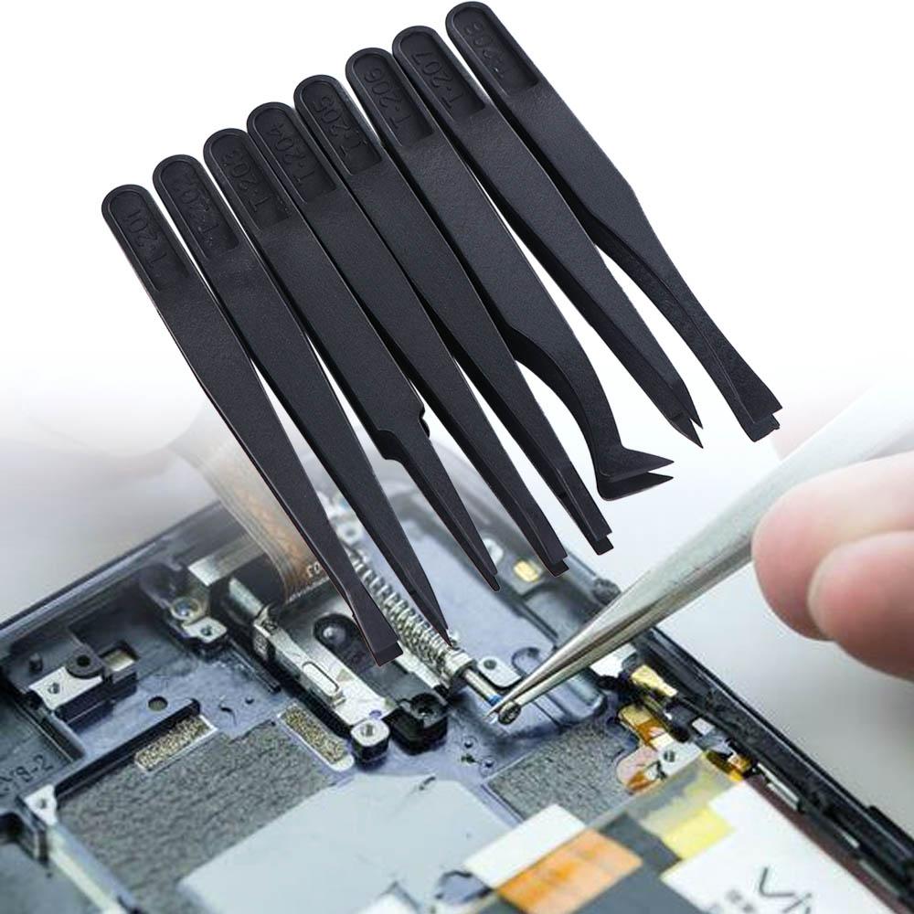 Curved Straight For Electronics Laboratory Work DIY Tools Repair Tools Tweezers Maintenance Tools