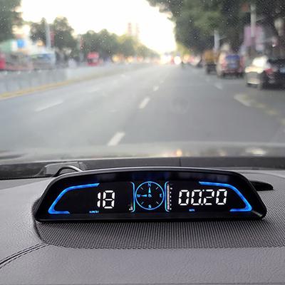 Спидометр HUD 5 В с питанием от USB, регулируемая яркость, хорошая производительность, GPS BDS, цифровой датчик HUD с высокой четкостью для автомобиля