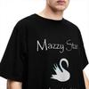 Мужская женская футболка Mazzy Star Among My Swan, аксессуары, хлопковые топы, сумасшедшая футболка с коротким рукавом и круглым вырезом, рубашка больших размеров