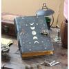 Moon Phase Leather Journal | Wiccan Spell Book of Shadows | Herbal Witch Grimoire | Celestial Notebook | Witchcore Aesthetic | Lunar Journal